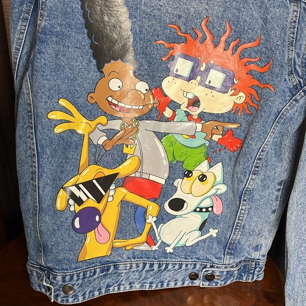 Denim Jacket Retro Unisex Nickelodeon 90s
Cartoons NWTOT Members Only